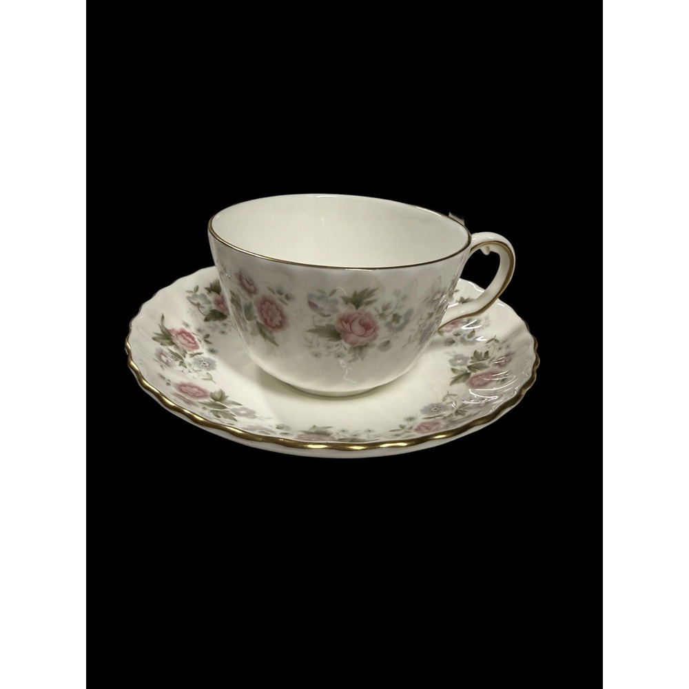 Minton Spring Bouquet Breakfast Cup and‎ Saucer Set RARE 5 Sets Available